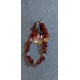 Bracelet made of red jasper chips, spacers and silver-plated beads. Made of silicone wire with silver-plated lobster clasps and silver extension. BRT341-1 = 17.8 cm + 5 cm extension, BRT341-2 = 17.1 cm + 5 cm extension, BRT341-3 = 17.1 cm + 5 cm extension
