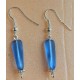 Glass bead earrings with spacers and silver plated cakes. CER031-1 = 5, CER031-2 = 6.5 cm, CER031-3 = 4 cm, CER031-4 = 4 cm, CER031-5 = 4 cm
