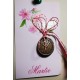 March ornaments with metal alloy watch charms.The price is for one piece.