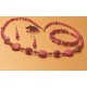 Set: necklace - bracelet. Necklace between 54 and 65 cm + 5 cm extension, howlite beads of different colors, wire bracelet with 1-2-3 turns memory and silver plated accessories. The necklace is made by hand on silicone wire.
